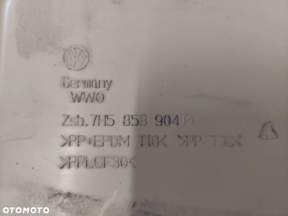 VOLKSWAGEN T5 MULTIVAN OSŁONA KONSOLI SCHOWEK BEŻOWA 7H5858904 - 5