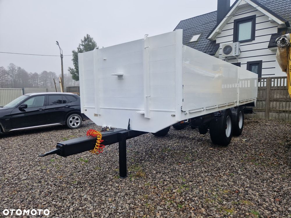 Dinkel DTAP 18000 Przyczepa Tandem Z Niemiec Skrzynia Burtowa Budowlanka - 2