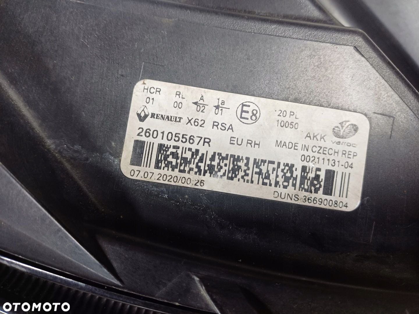lampa prawy przod RENAULT MASTER IV 4 19 LED EUROPA - 11