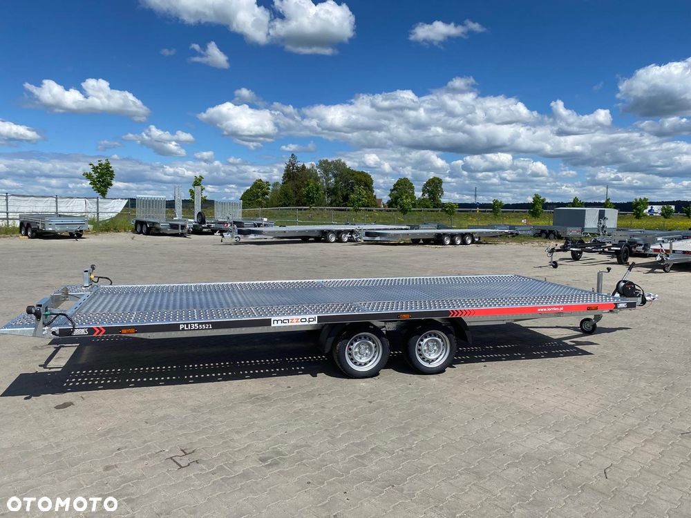 Lorries Dostawa laweta UCHYLNA GRAWITACYJNIE 550x201cm DMC3500kg wypełnienie z blachy alu - 8