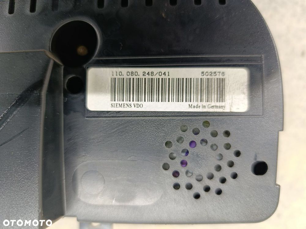 LICZNIK VW GOLF V 1K0920872B V0004000 110.080.248  SIEMENS 1.9 TDI - 9