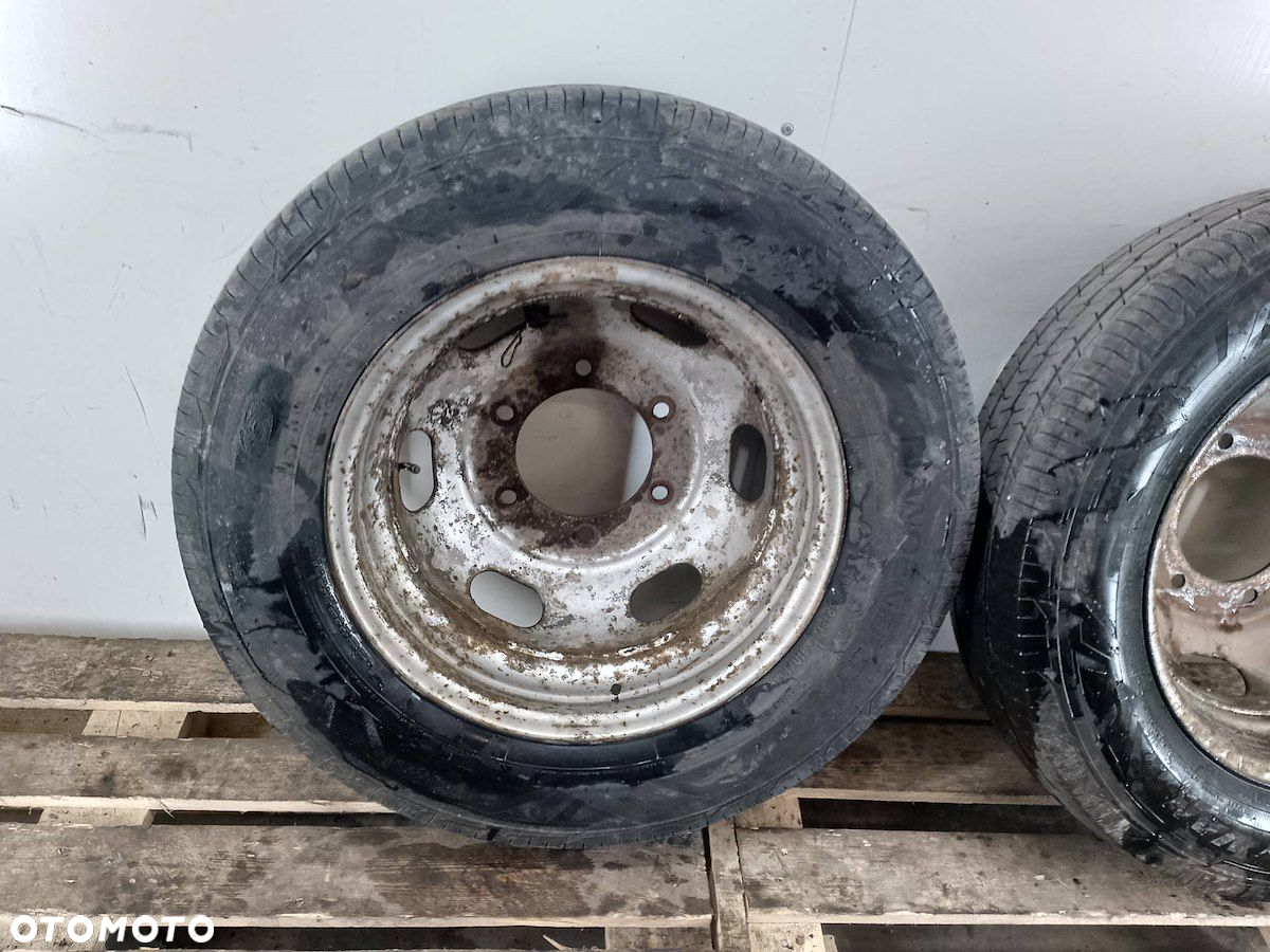 FELGI STALOWE KOMPLET 16 6x180 Z OPONAMI 195/75R16C FORD TRANSIT MK6 - 10