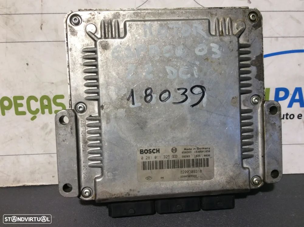 Centralina motor Renault Espace 2.2 DCI  0281011325  8200309318