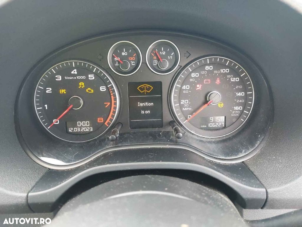 Kit roata de rezerva Audi A3 8P 2010 Sportback 1,8 FSI CDAA 118Kw - 6