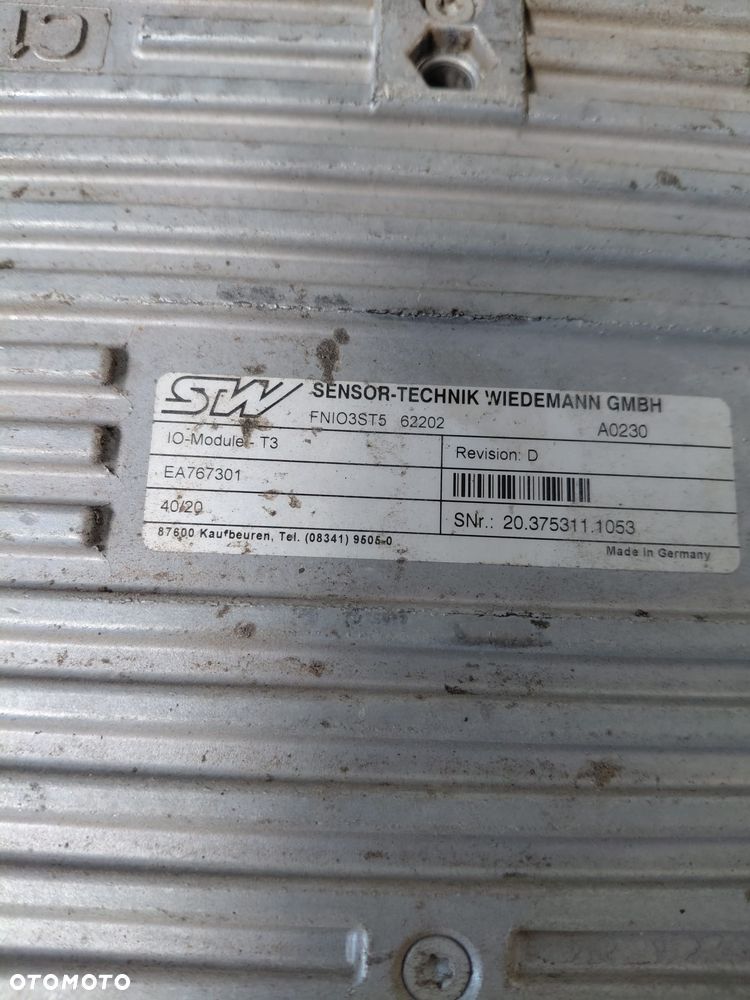 Sterownik Moduł EA767301 STW IO-Module T3 Zabudowa Komunalna Śmieciarka - 2