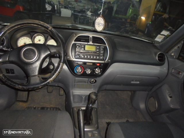 Carro MOT: 1CDFTV CXVEL: E353F TOYOTA RAV4 2 FASE 1 2003 2.0D4D 4X4 115CV 5P CINZA DIESEL - 8