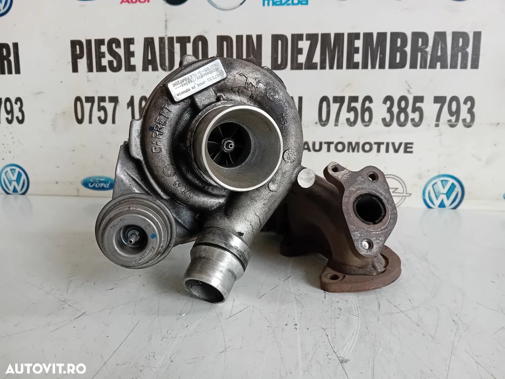 Turbo Turbina Vw Seat Skoda 2.0 Tdi BKD Cod 03G253010J Passat B6 Octavia Leon Touran Golf Caddy - 7