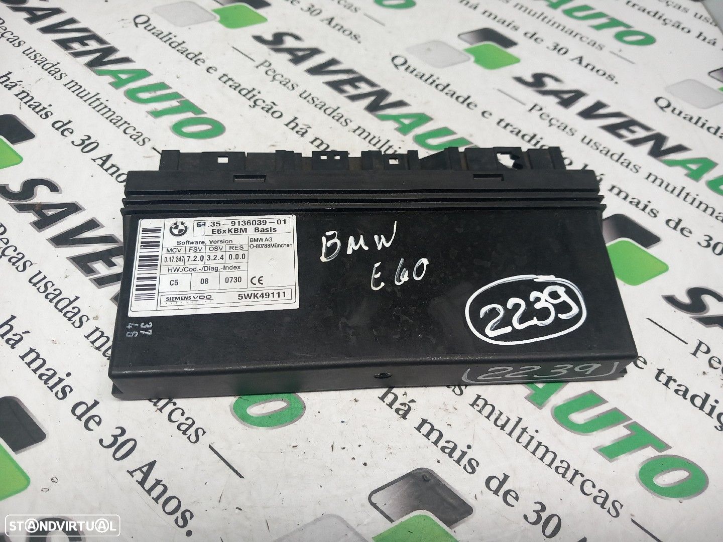 Módulo Eletrónico Bmw 5 (E60) - 1