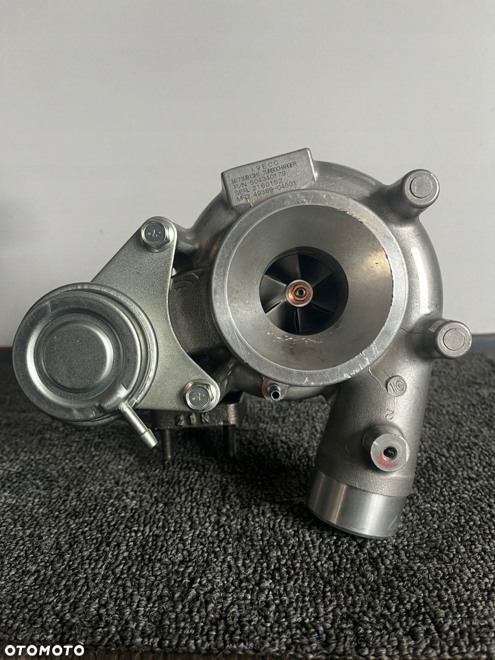 Nowa turbosprężarka 49389-04501 Iveco, Ducato  rabat 400 zł OPIS - 2