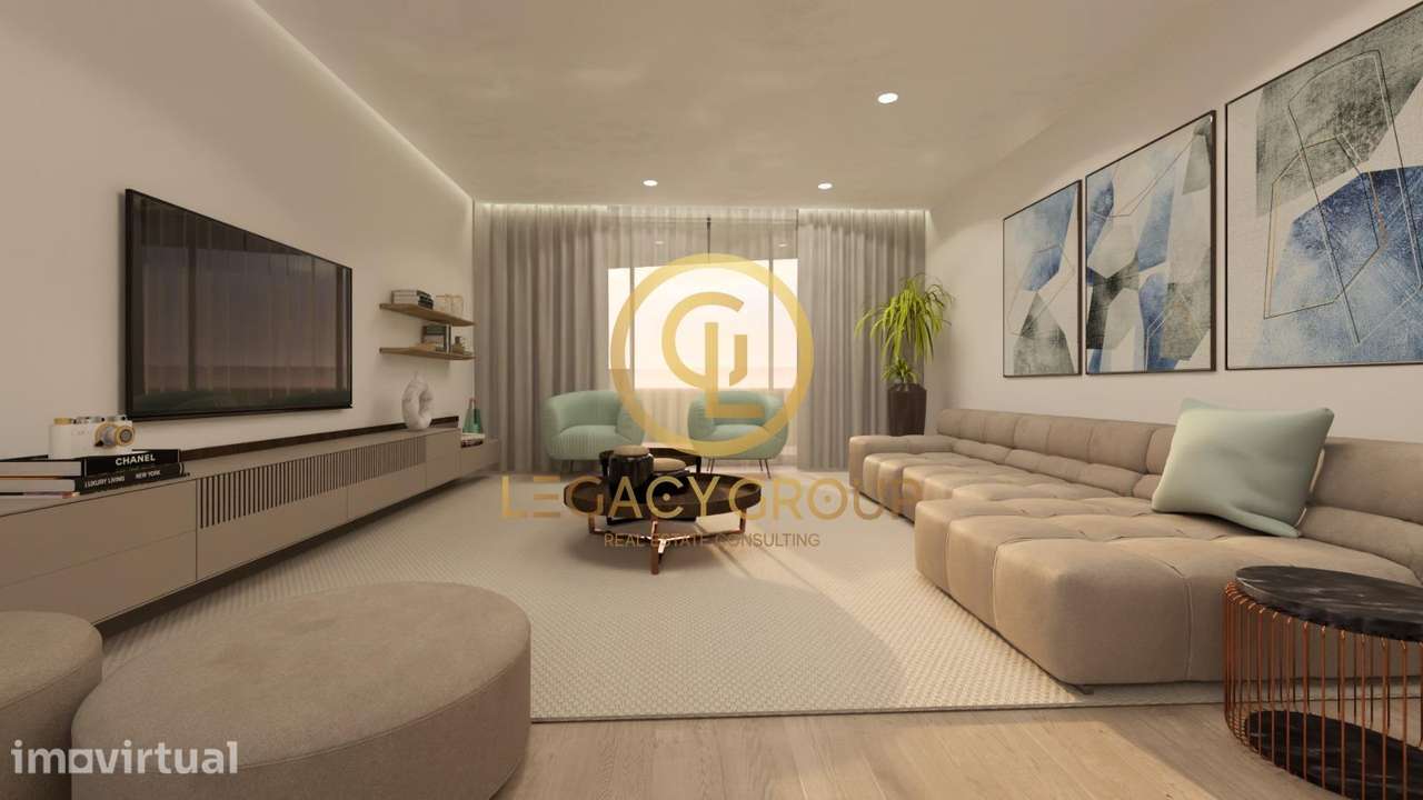 Apartamento T3 de luxo no centro de Faro - Grande imagem: 2/15