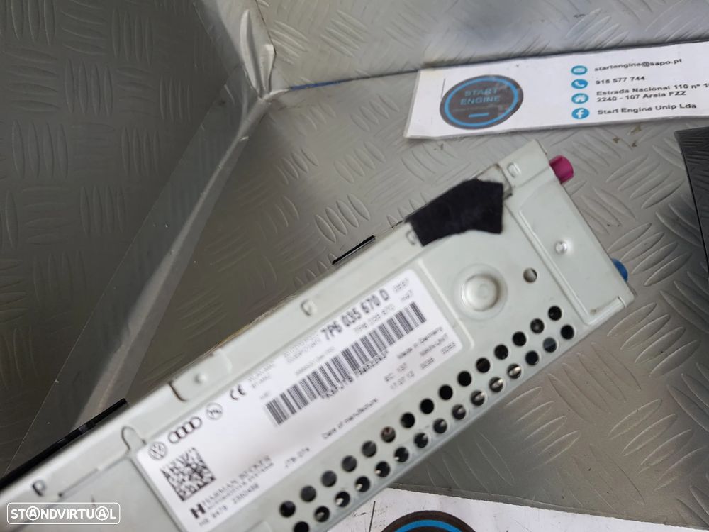 Radio MMI 3G Vw Touareg 2011-2018 - 6