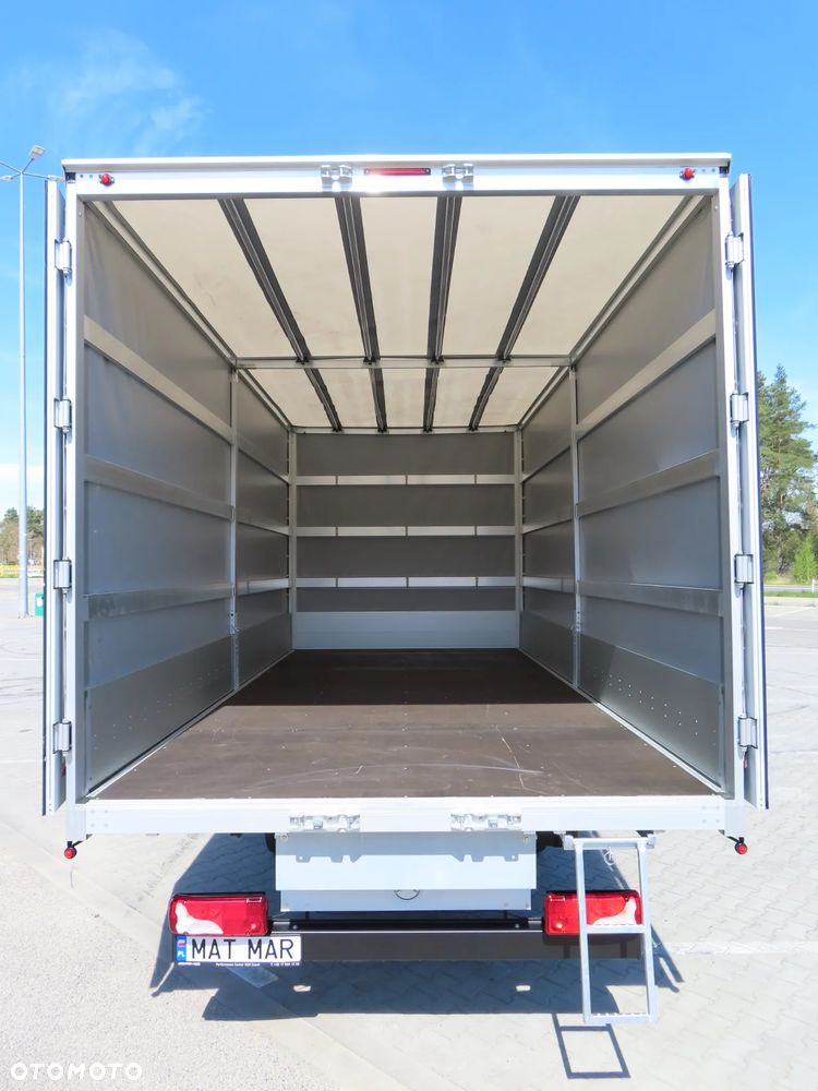 Mercedes-Benz Sprinter 517 CDI 170 KM Plandeka 12 E.Palet 5520 mm Dł. Skrzynia 2453 mm Szeroka TYLNE DRZWI KONTENEROWE Rozstaw Osi 4325 mm DMC 3500 Kg Ładowność 823 Kg WZMACNIANY Załadunek Wysokość Rampowa AMAZON Kabina Sypialniana SPOJKAR SPOJTRAK XL Nowy Nie Używany Gotowy Dostępny OKAZJA - 27
