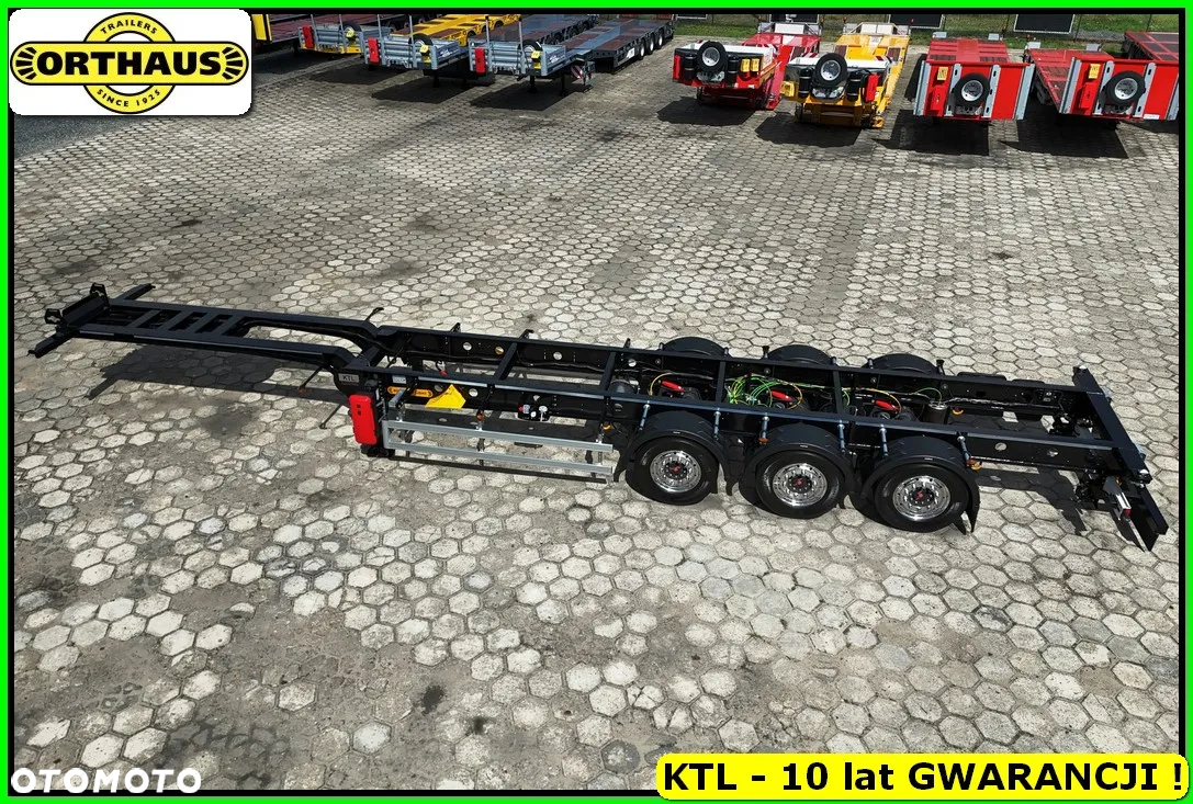 Orthaus Podwozie LEKKIE na kontenery 40/45 Ft HC, pełny ADR EX3 ! - 2