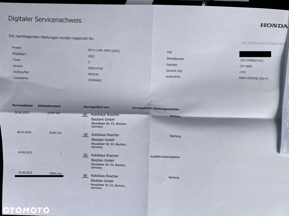 Honda CR-V 2.0 i-MMD Executive (Honda Connect+) - 37