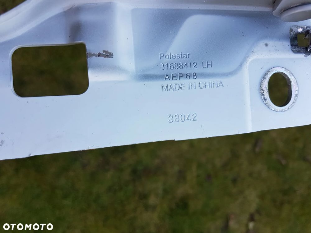 VOLVO POLESTAR 2 ZAWIAS MASKI PRAWY LUB LEWY - 4