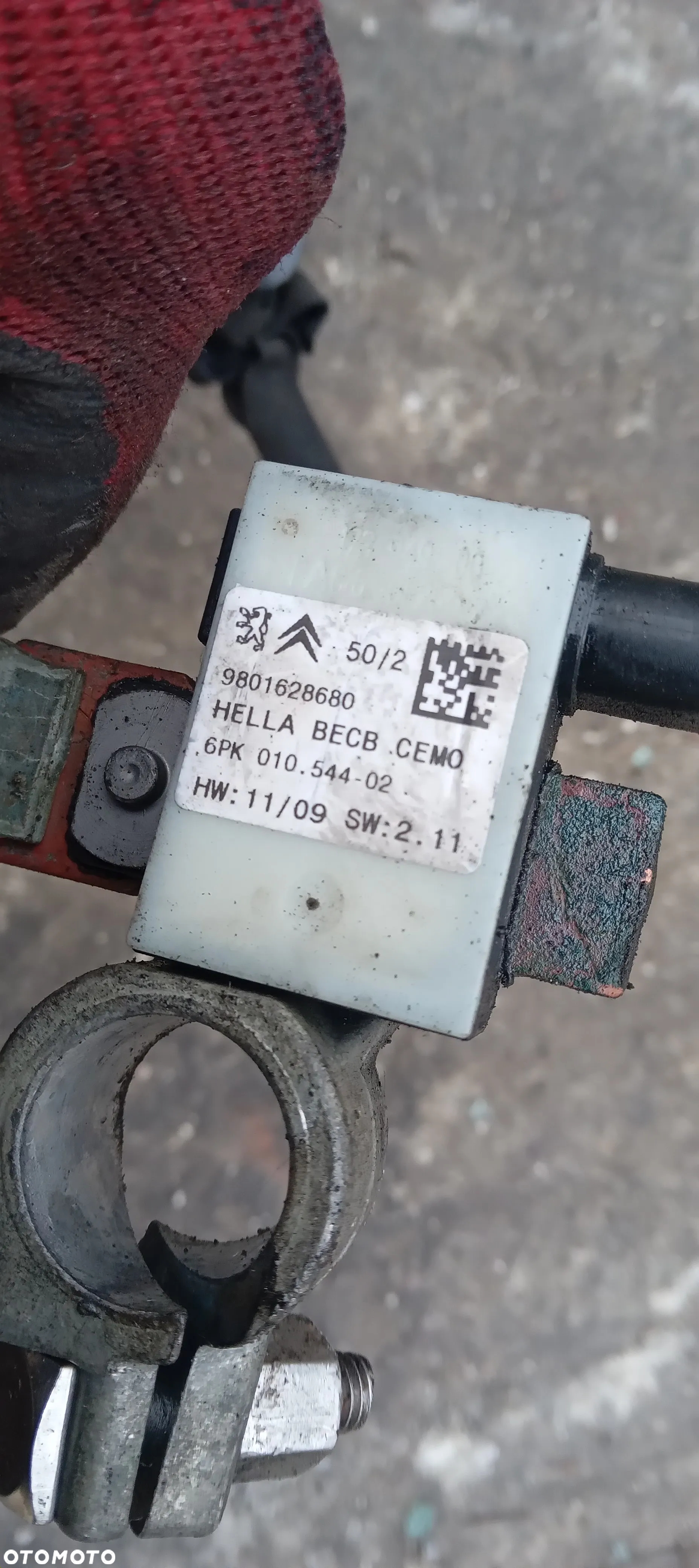 Peugeot Citroen klema moduł 9801628680 - 2