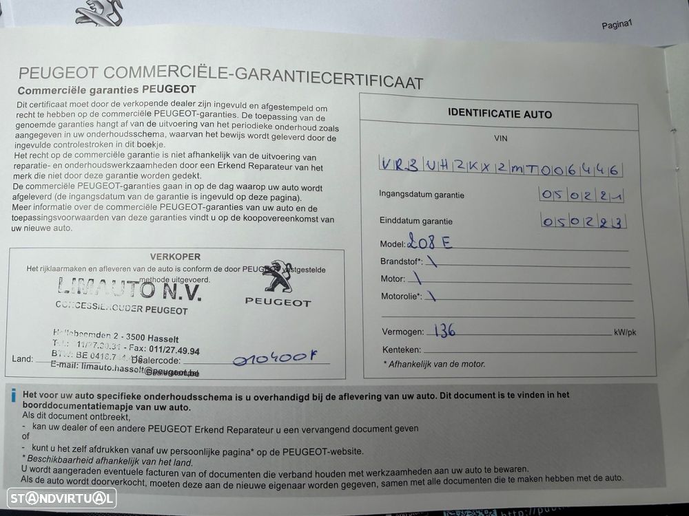 Peugeot e-208 50 kWh GT Pack - 49