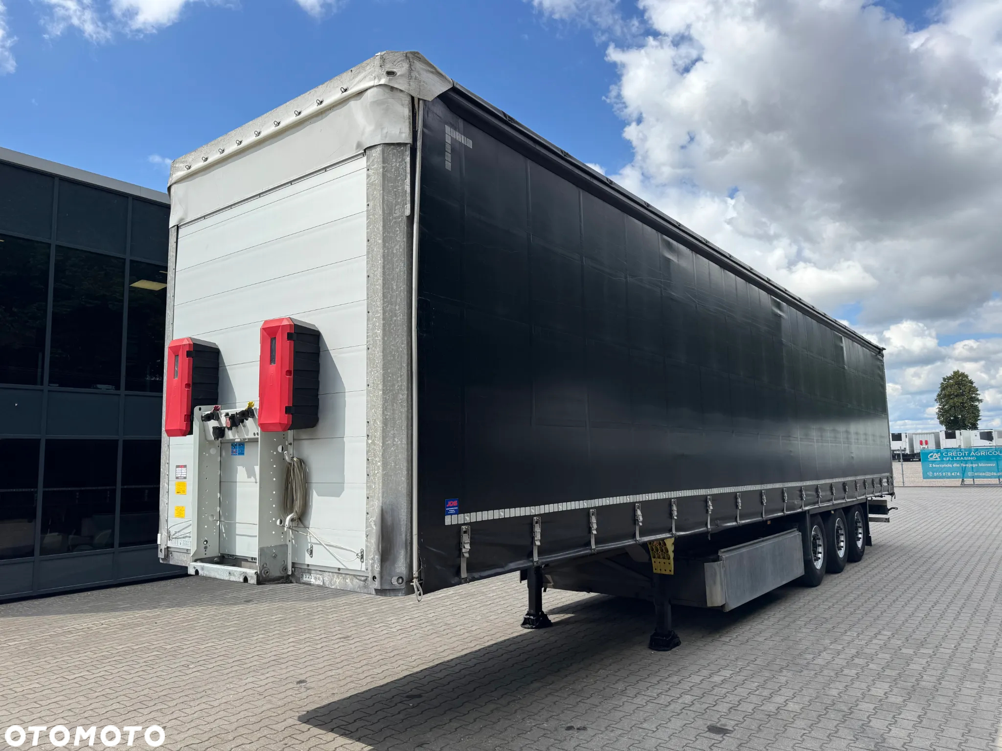 Schmitz Cargobull Firanka, Kosz na PALETY, oś podnoszona!! - 7