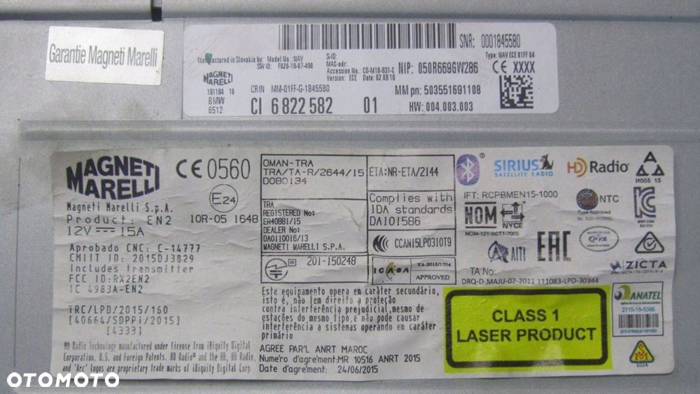 BMW X1 F48 RADIO NAWIGACJA 6822582 14- - 2