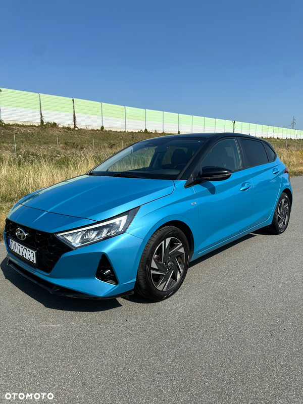 Hyundai i20 blue 1.0 T-GDI Style