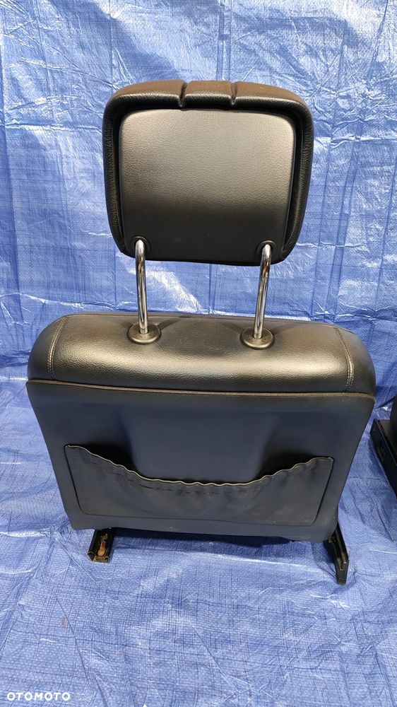 FOTELE KANAPA TUNEL ŚRODKOWY PODŁOKIETNIK BOCZKI DRZWI LED DEKORY TAPICERKA WNĘTRZE SKÓRA CZARNA GRZANA PAMIĘĆ FULL MASAŻE MERCEDES W221 LIFT KRÓTKI - 17