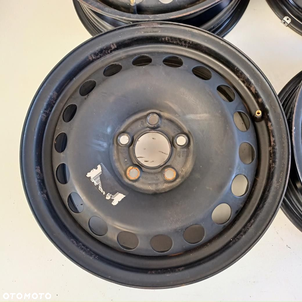 Felgi 5x100 15 Vw Polo 2G + Kołpaki 4szt (F2597) - 6