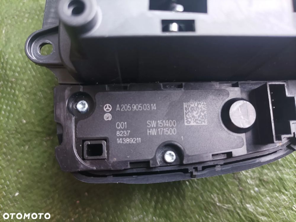 Mercedes C Klasa W205 Coupe lift panel IDRIVE nawigacji sterowania A2059004228 - 5