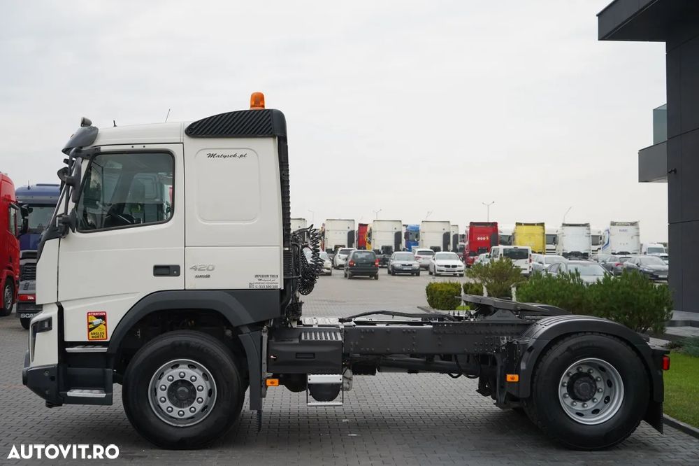 Volvo FMX 420 / RETARDER / 13 LITRI / CABINĂ JOSĂ / I-SHIFT / EURO 6 - 6