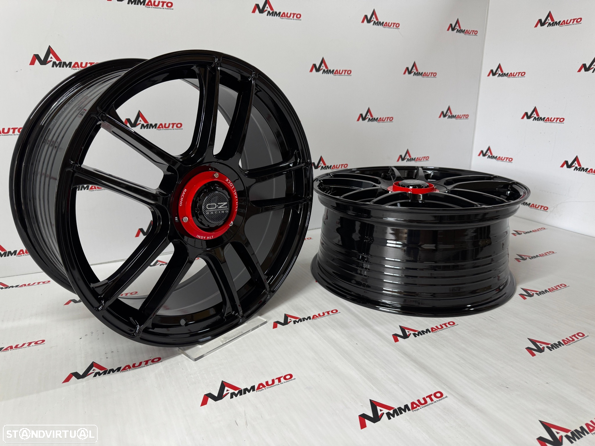 Jantes look OZ Indy HLT Black 18 (5x100) (5x112) - 4
