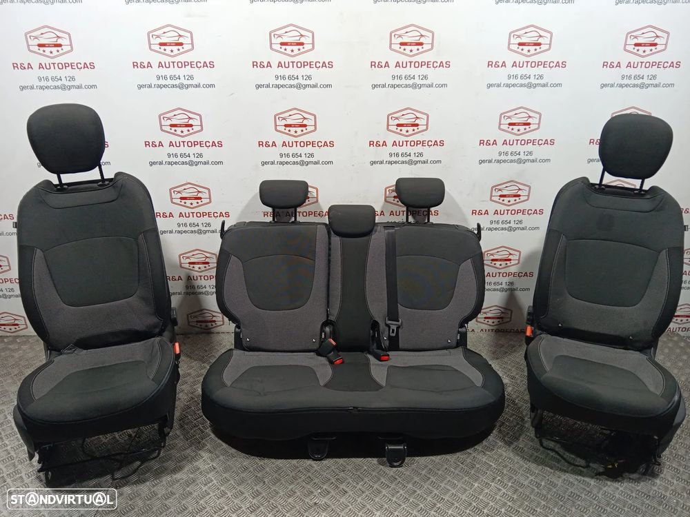 Conjunto de Bancos Renault Captur em Tecido Original - 1