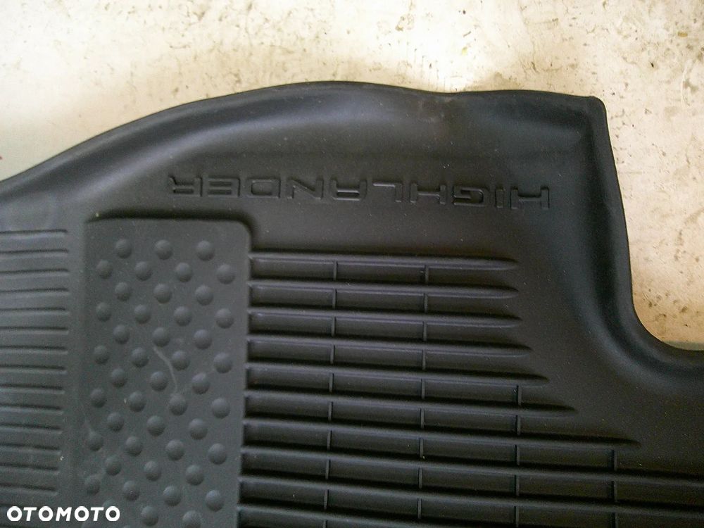 toyota highlander komplet 3 rzędy dywaniki przód nowe oryginał gumowe - 8