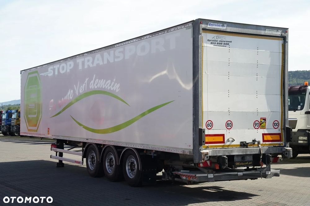 Fruehauf KONTENER / WINDA DHOLLANDIA /  2x OŚ PODNOSZONA /  MOCNA PODŁOGA /  SAF / ROLETA - 6