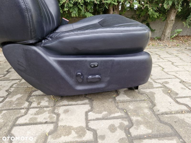 lincoln navigator ii 2 fotel pasażera prawy przód skóra - 7