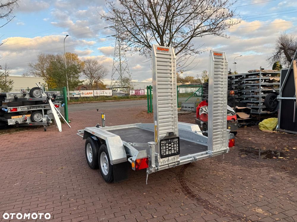 Neptun Przyczepa do przewozu sprzętu budowlanego Neptun LOADMAX N35-350 2bld 3,5x1,7 3500kg 2 osie pod koparke koparka walec MOTOMUS - 2