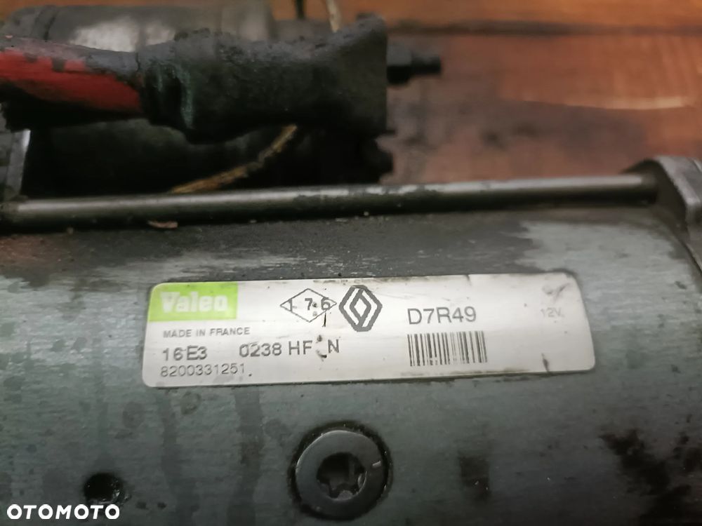 RENAULT MEGANE II 02-08 1,9 DCI rozrusznik VALEO D7R49 * - 2