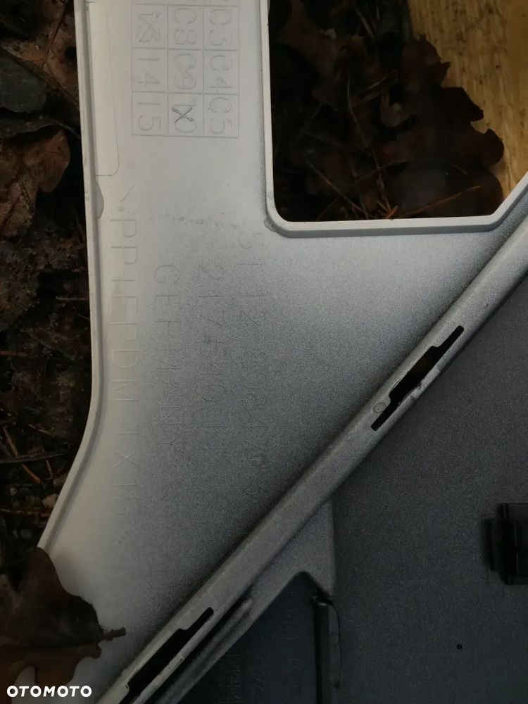 ZDERZAK Tylni- BMW Serii 5 (G60) - M Pakiet - Biały - 51128084713 - 5