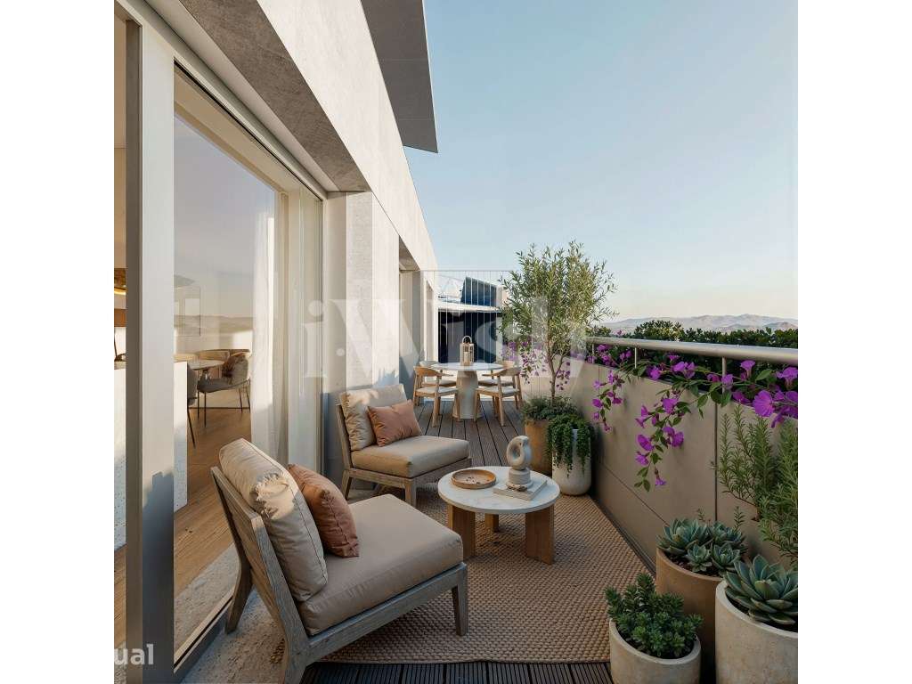 Dragão Residences - Penthouse com 2 quartos no piso 9 com vista rio... - Grande imagem: 3/19