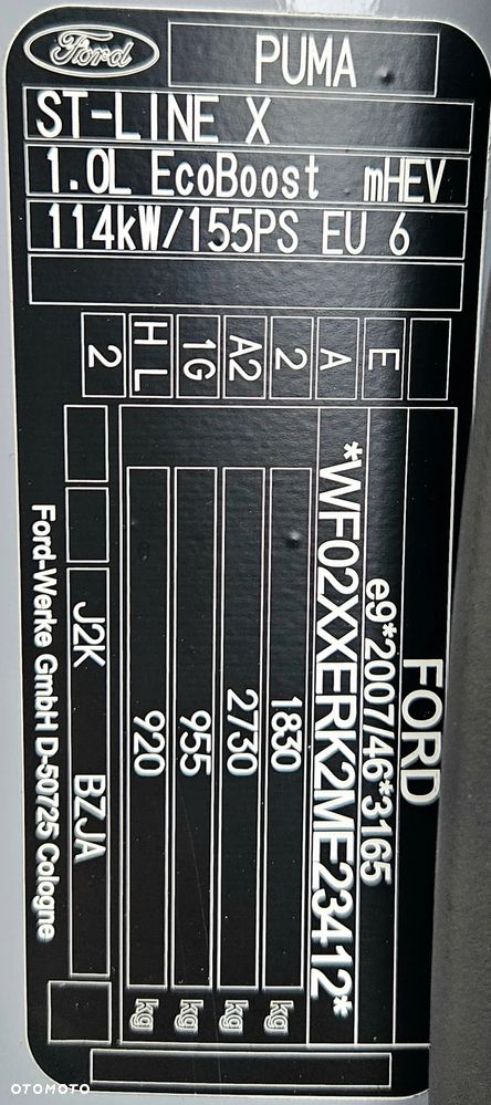 Ford Puma 1.0 EcoBoost mHEV ST-Line X Gold DCT - 40