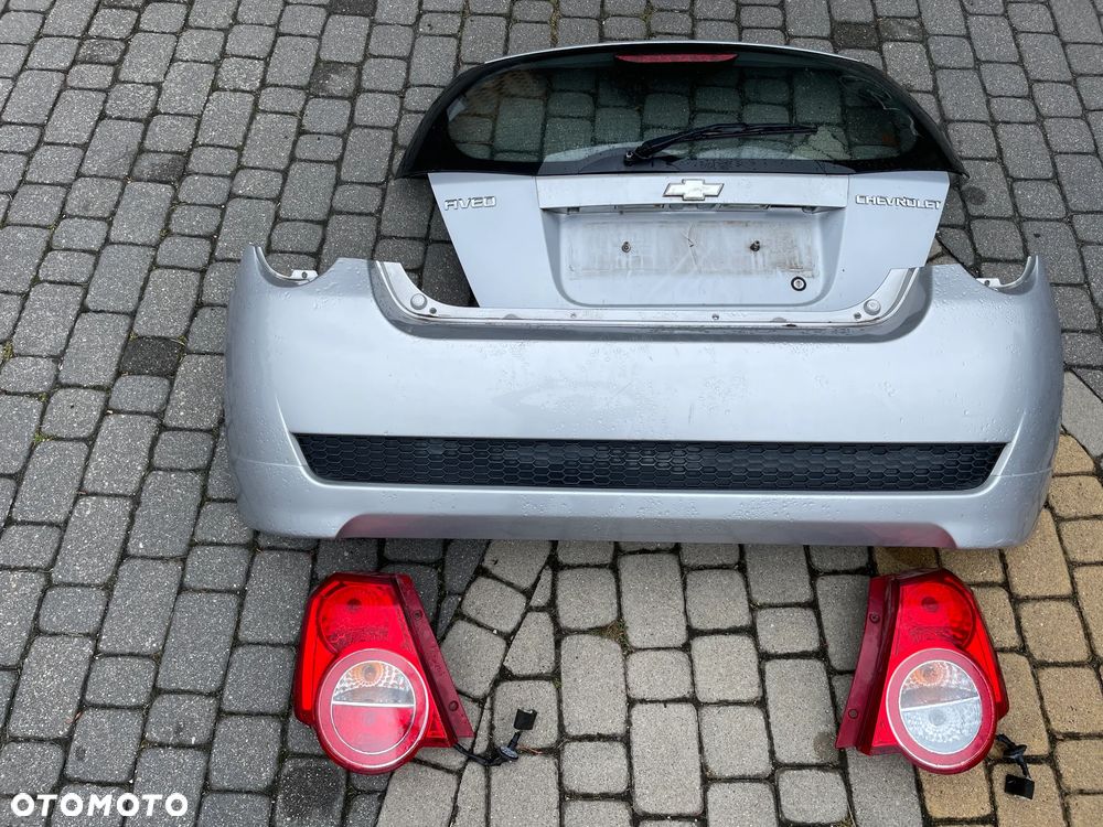 ZDERZAK TYŁ TYLNY klapa lampa lewa prawa Chevrolet Aveo T250 LIFT 5D 92U U92