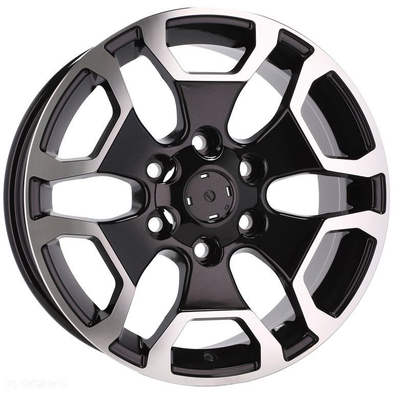 4x Felgi 17 m.in. do TOYOTA 4Runner FJ Cruiser Hilux Land Cruiser Hiace FORD Ranger - A6216 (BYD1841 - 9