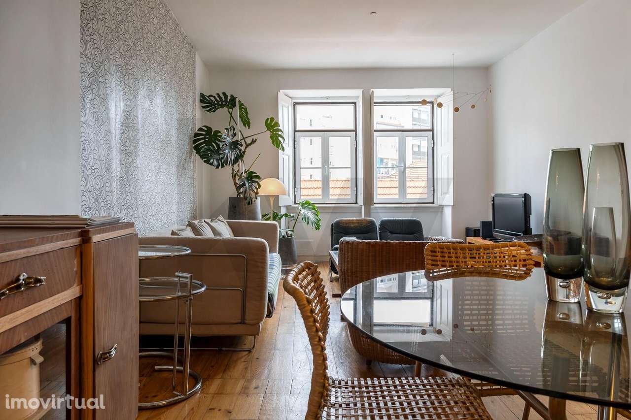 Charme e Luz em São Vicente: T3 único junto ao Panteão Nacional - Grande imagem: 2/34