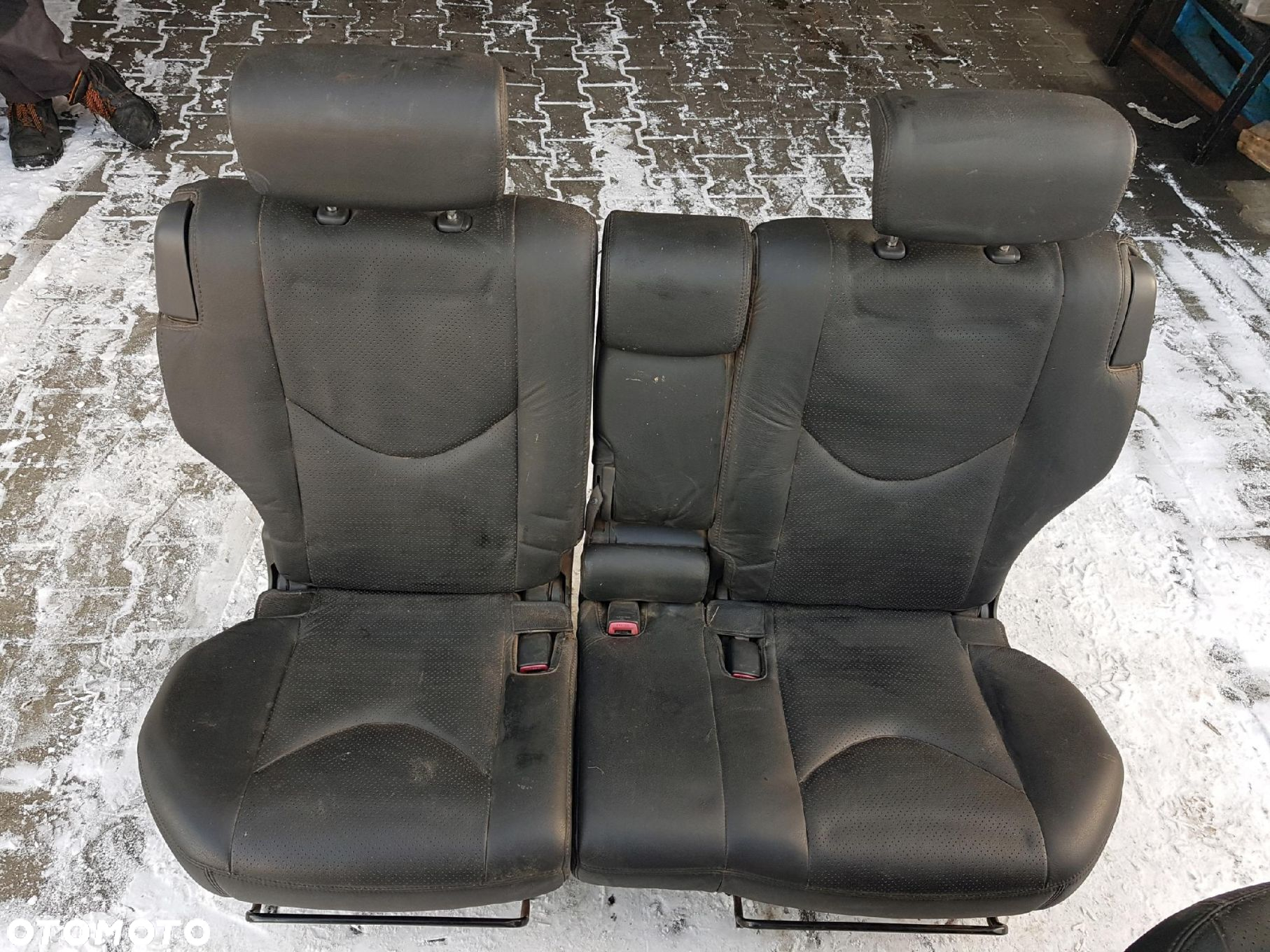 TOYOTA RAV4 3 III 05-08r FOTELE SKÓRZANE - 2