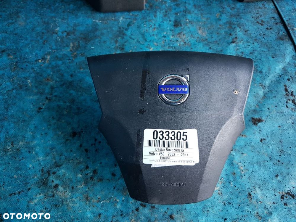 VOLVO V50 DESKA ROZDZIELCZA , PODUSZKI, PASY - 2