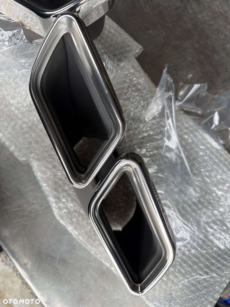 Mercedes s63 AMG  koncówka wydechu NOWA CHROM c217  s222 gls gle c63 - 4