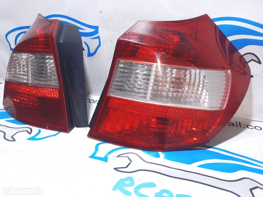 FAROLIM FAROLINS ESQUERDO DIREITO BMW SERIE 1 E87 FASE I 1 63216924501 6924501 63216924502 - 2