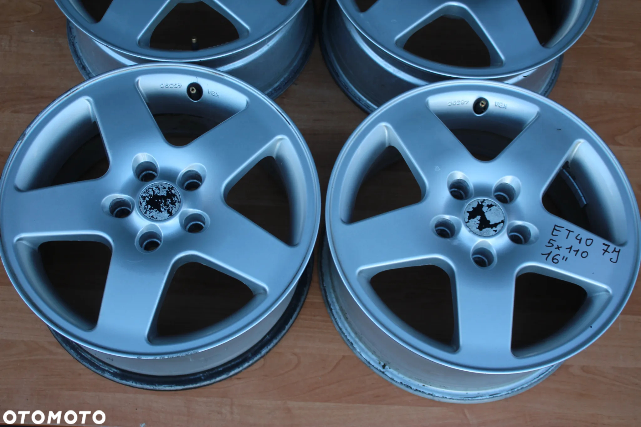 FELGI ALUMINIOWE OPEL VECTRA ASTRA ZAFIRA SIGNUM MERIVA 16 cali 5x110 ET40 - 3