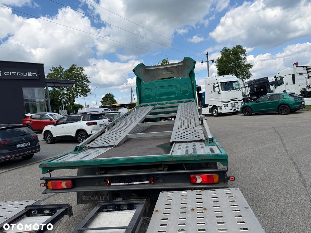 Renault MIDLUM AUTOLAWETA ZESTAW Z PRZYCZEPĄ WINDA HYDRAULICZNA - 6