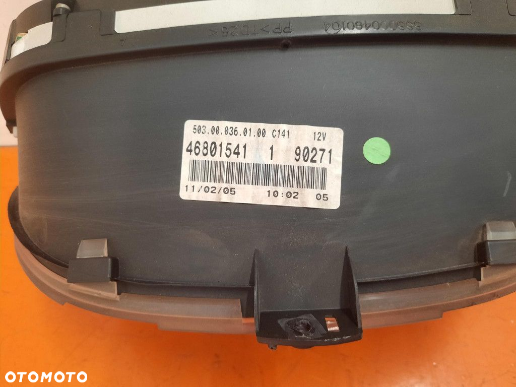 FIAT PANDA II 03-11 PRĘDKOŚCIOMIERZ ZEGARY LICZNIK 46801541 - 3