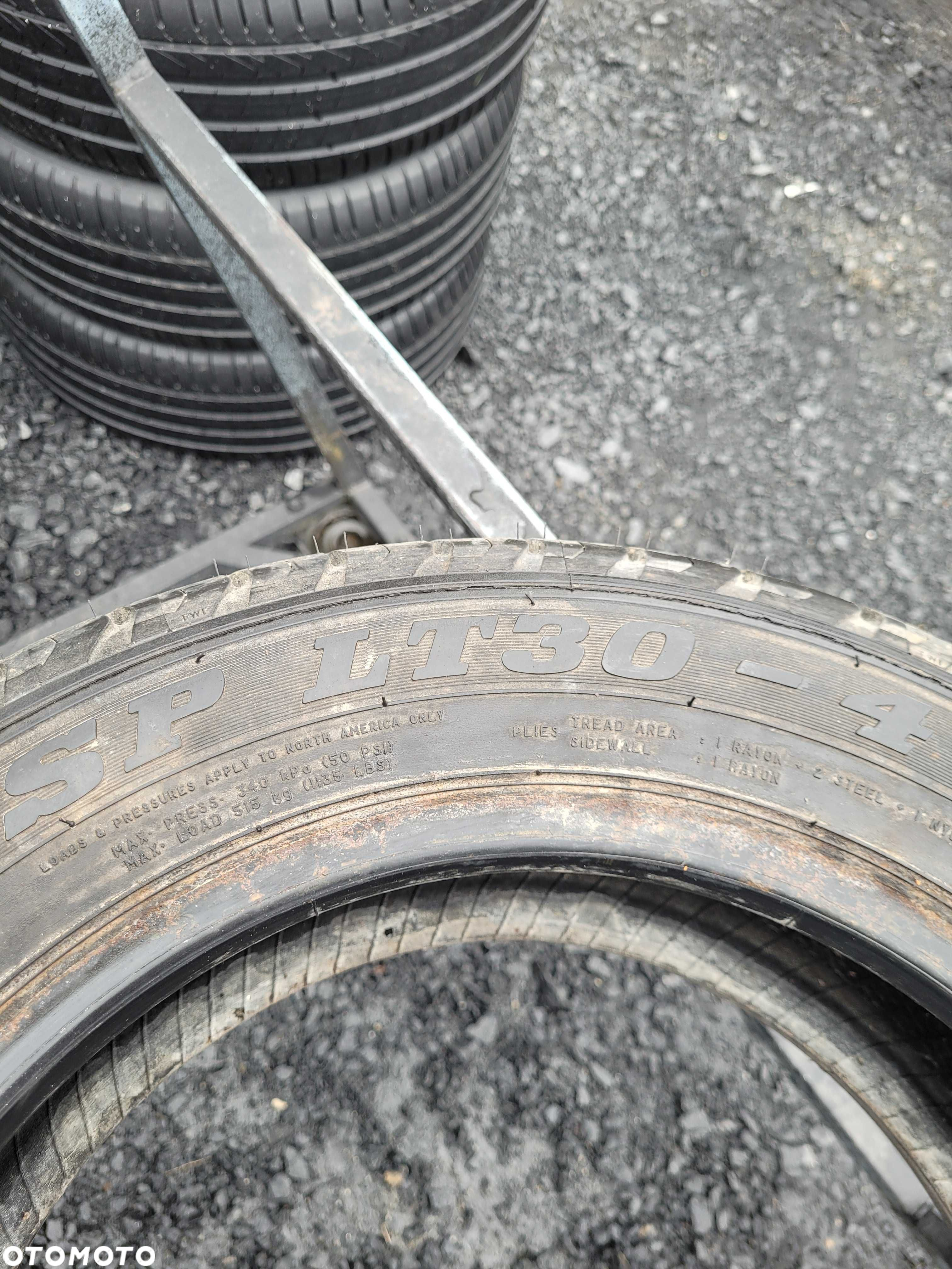 WYSYŁKA Opona Pojedyncza 165 70 R14 Dunlop SP LT30-4 - 5
