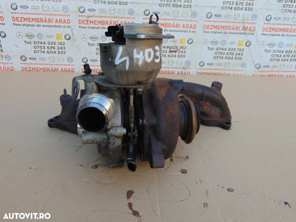 Turbina Peugeot Boxer 2.2 euro 6 Citroen Jumper cod 9841634380 Opel Movano - 1